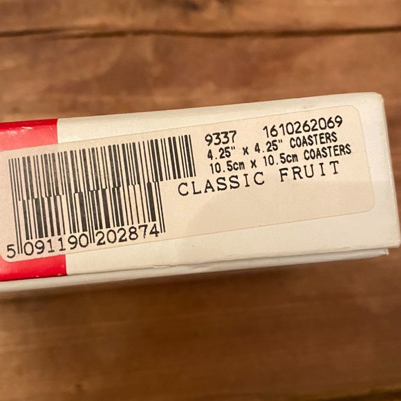 English Rose Coasters Set of 6 - Picture 6 of 7